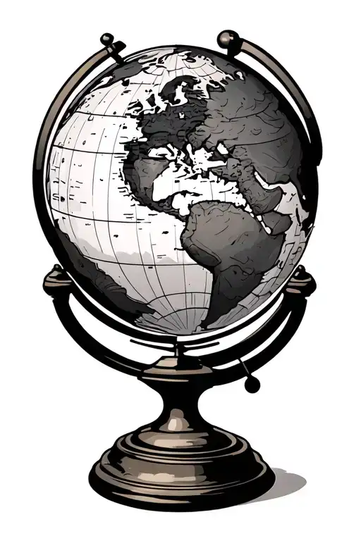 Globe On A Stand