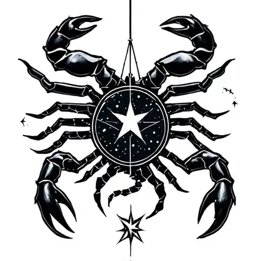 Libra Star Constellation And Scorpio Constellation