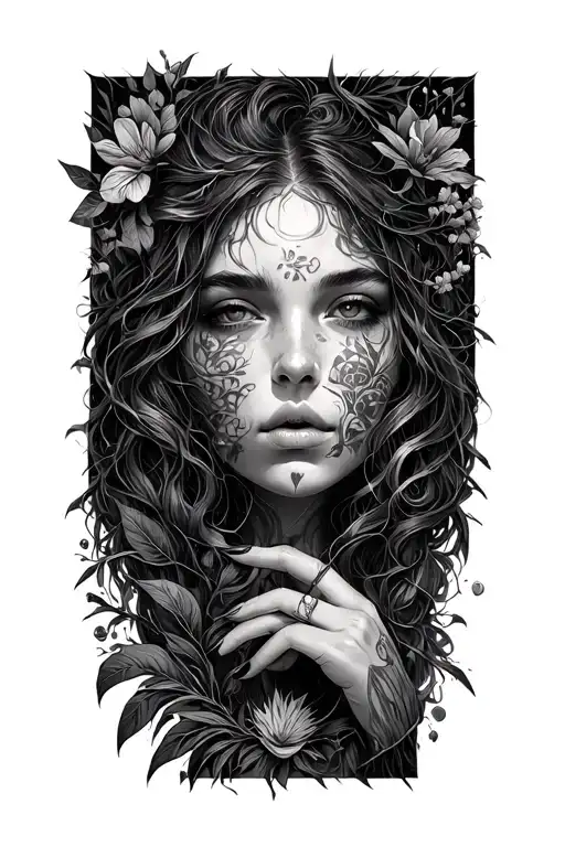 A Calm Environment With Nothing In The Middle