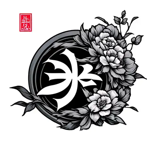 Chosen One Japanese Symbol Made