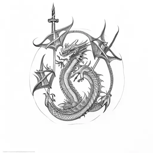 Dragon On Anchor