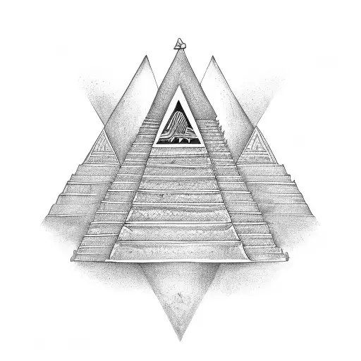 Mexican Tribal Pyramid