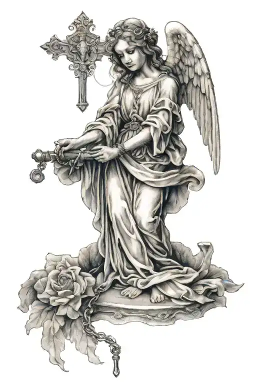 Angel With A Rosary