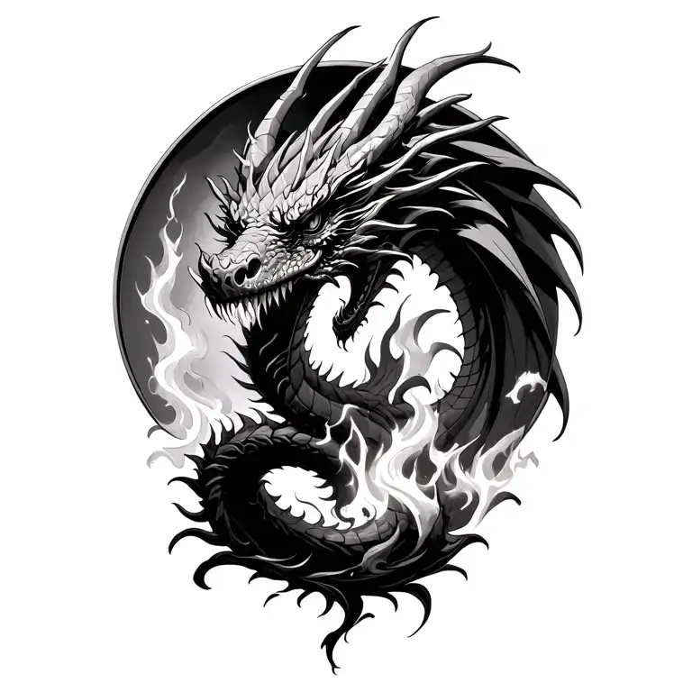 Dragon Breathing Fire