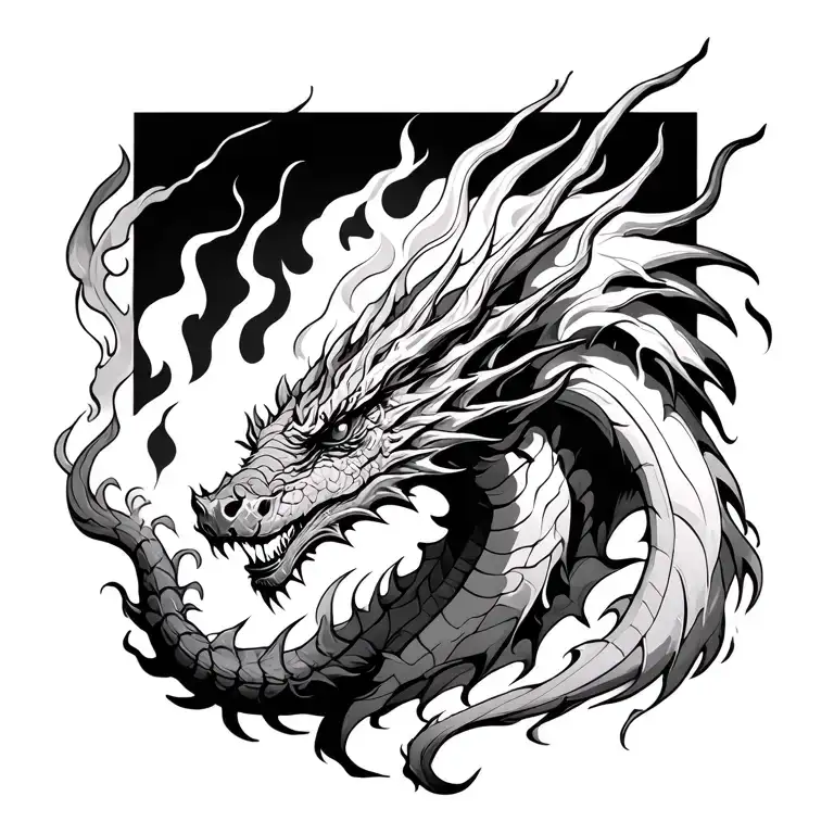 Dragon Breathing Fire