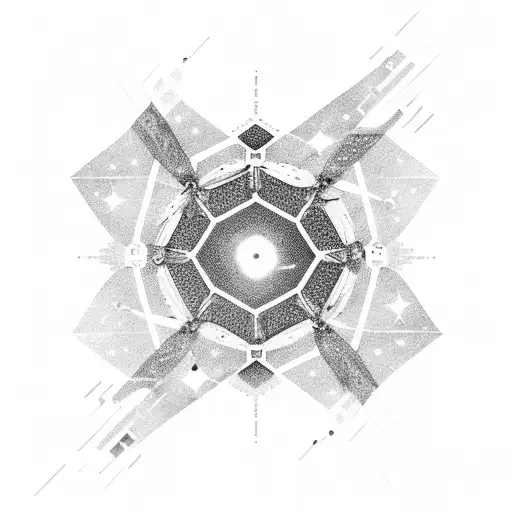 Constellation Background With