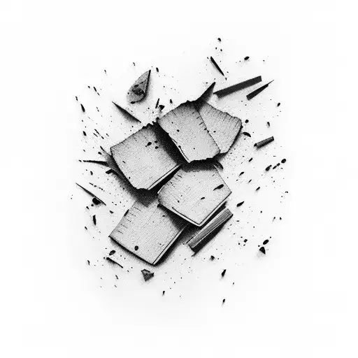 Nail Marks - Books - Anxiety - Anger - Silence - Scar - Maximum Tattoo Length 20Cm And 4 Wide