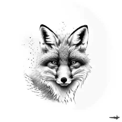 Fired Fox In A Sahpe Of Icecream