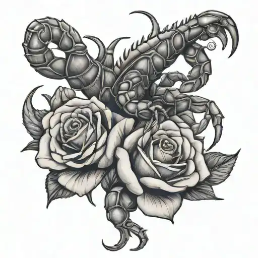 Scorpion Holding Rose