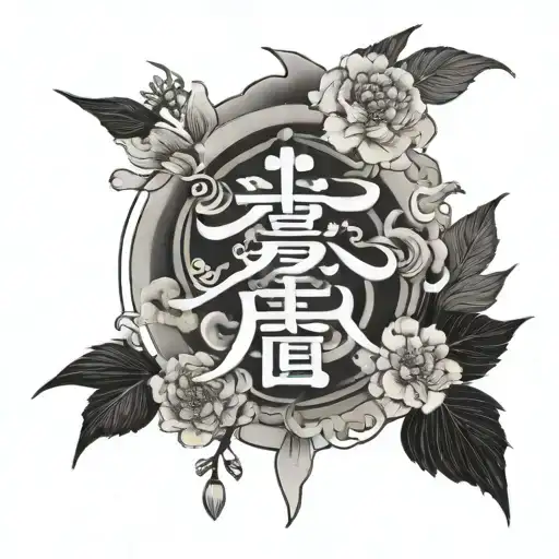 Japanese Quote Written Clean Lines