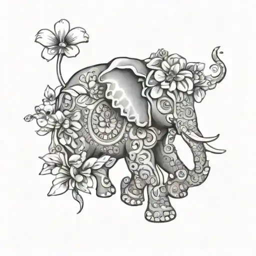 Small Elephant Flowers