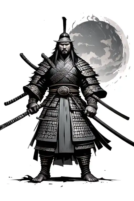 Samurai Warrior Standing