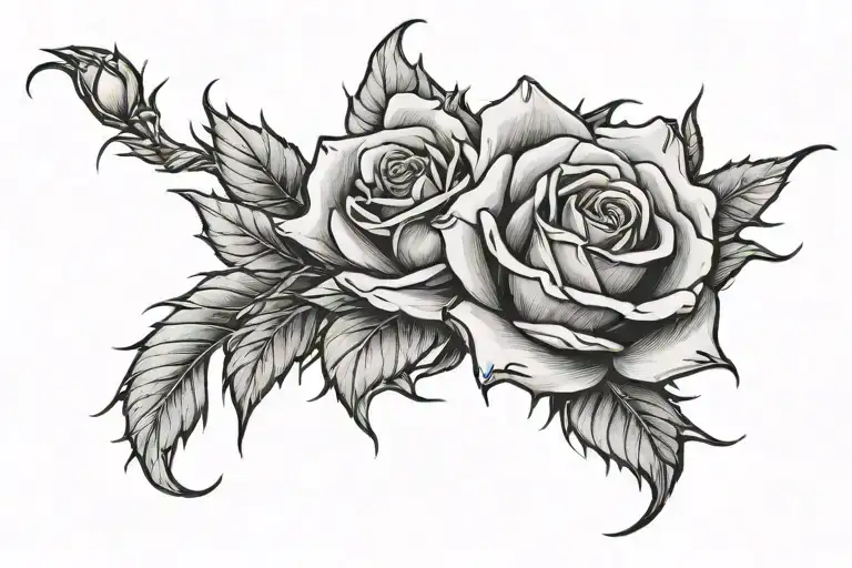 Rose With Thorns