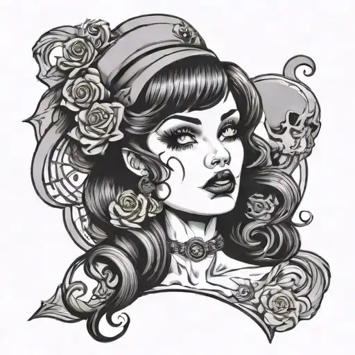Gothic Pinup Girl