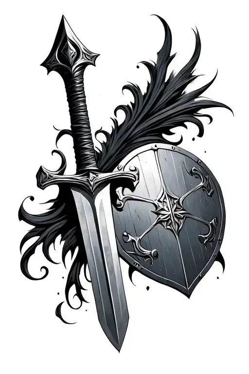 Knight Sword And Shield