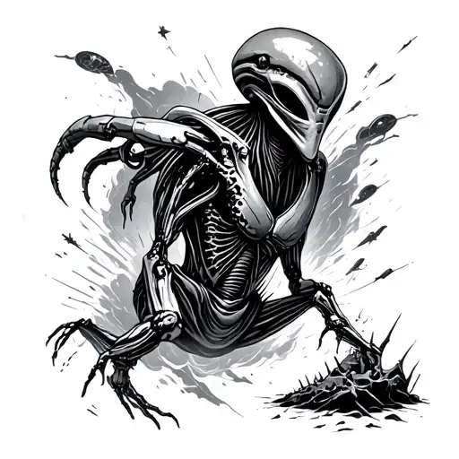 Alien Invasion Destroying