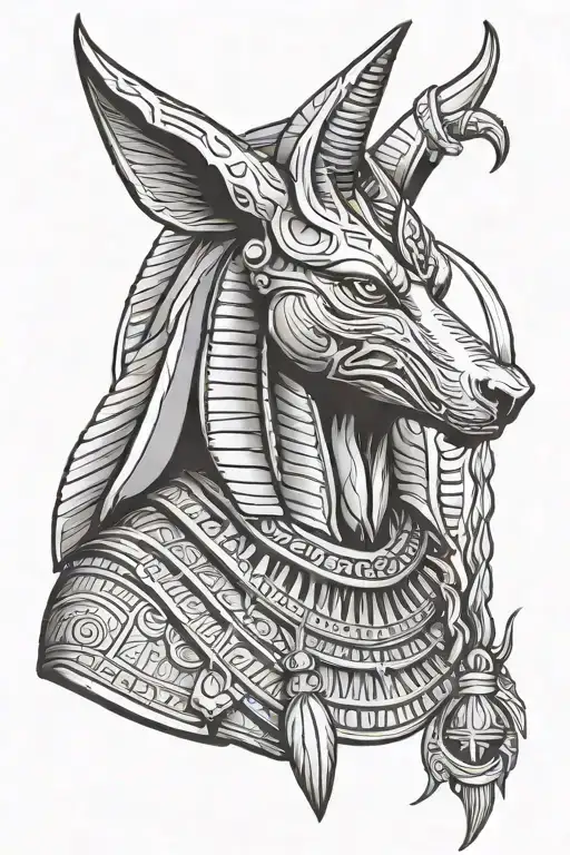 Egyptian God Anubis