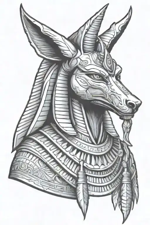 Egyptian God Anubis
