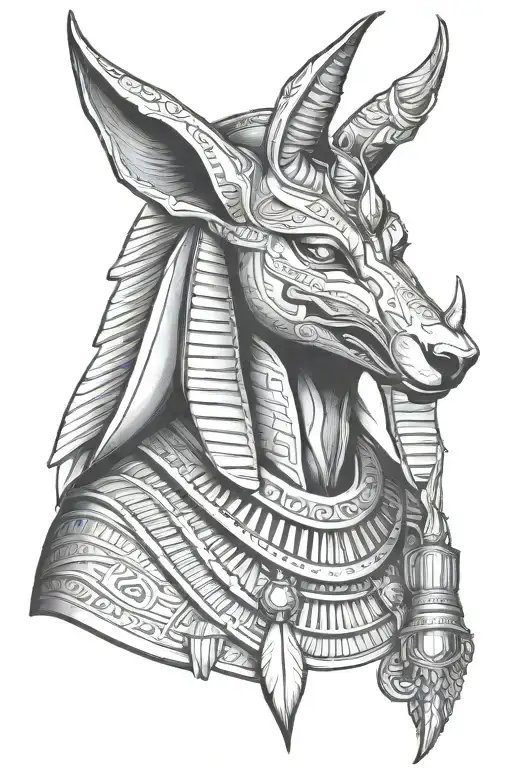 Egyptian God Anubis