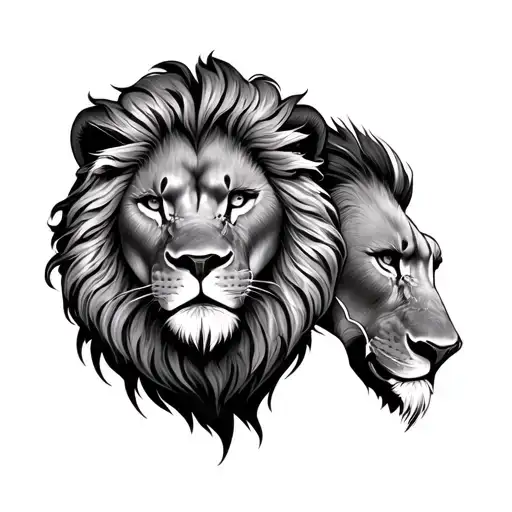 Schorpioen And Lion Face