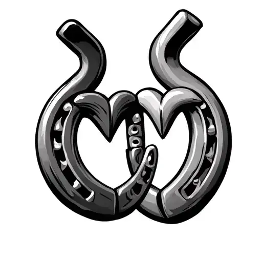 Two Horseshoe Magnets Attracting Eachother Love And Energy