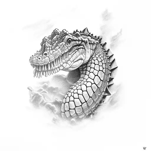 Nuage Rose Crocodile