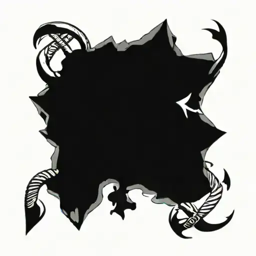 Rock Sign With Anchor On Wrist