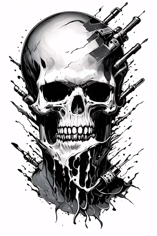 Machine Tearing Through Skin