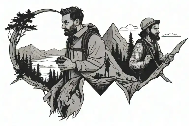 Friends Bipolar Hiking