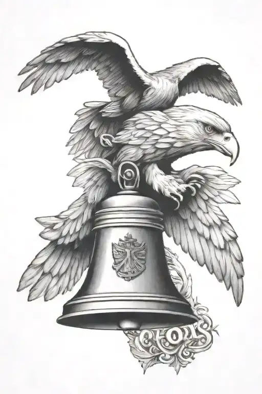 Eagle And Liberty Bell
