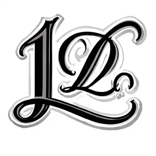 Make A Tattoo With Love In Cursive And The Initials I D L C Under It