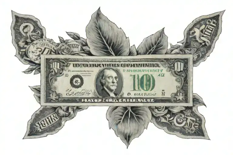 If It Makes Dollars It Ain't Got To Make Cents Australian 100 Dollar Bill In The Background