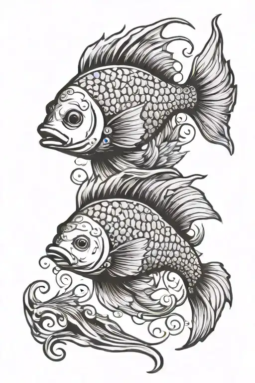 Zodiac Sign Pisces Fish