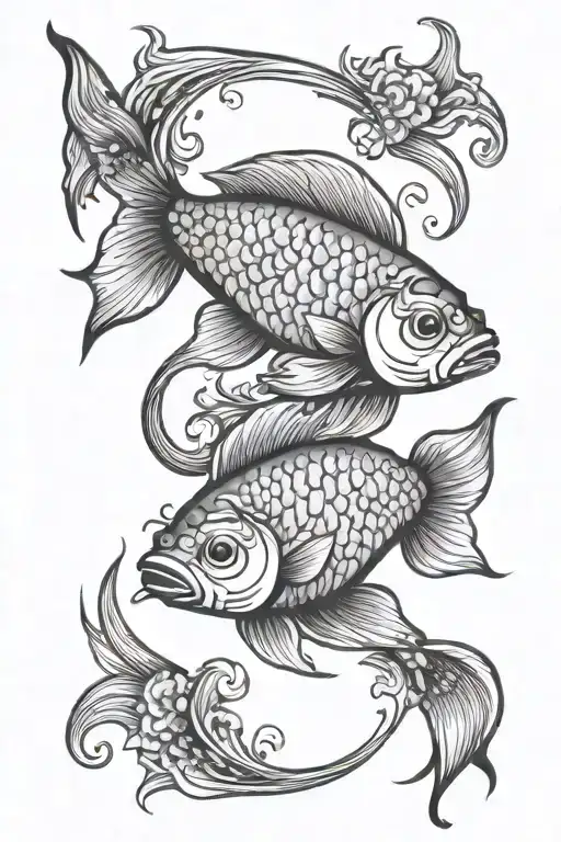 Zodiac Sign Pisces Fish