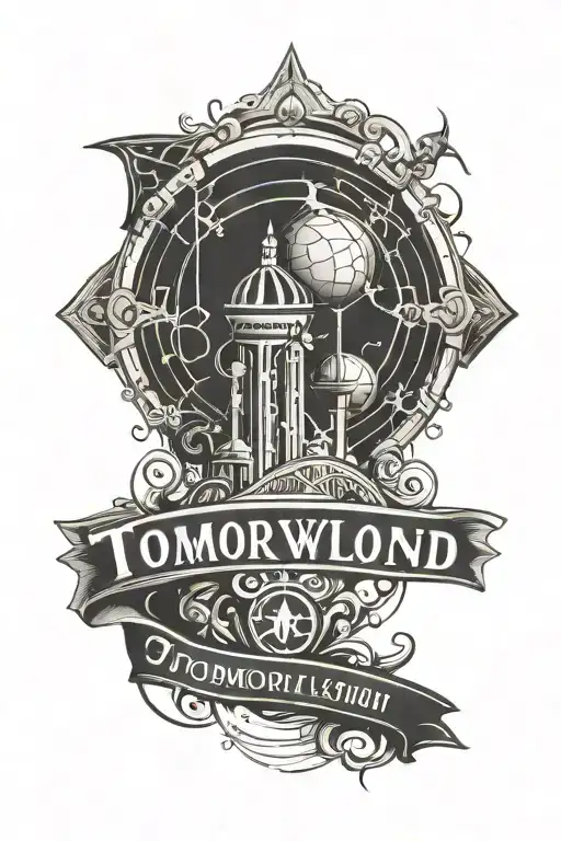 Tomorrowland Music Festival Logo In A Key