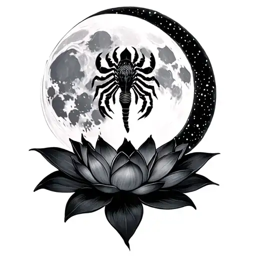 Lotus Flower Scorpio Full Moon