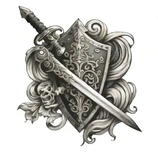 He Is My Sword And I Am His Sheild Love Loyalty Intertwined