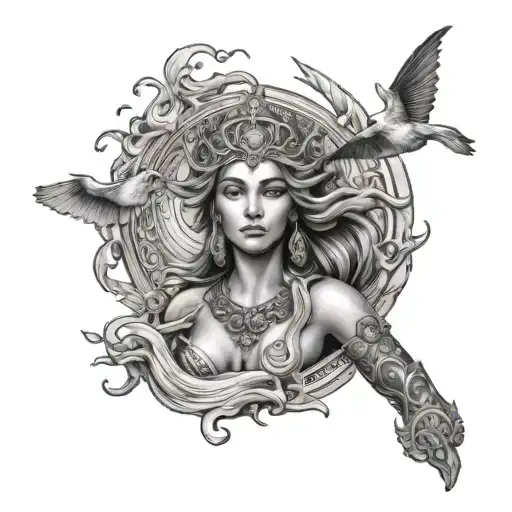 Female Goddess Of Water