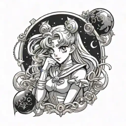Sailor Moon Anime Character