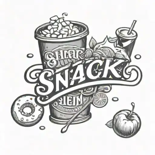 Snack Lettering