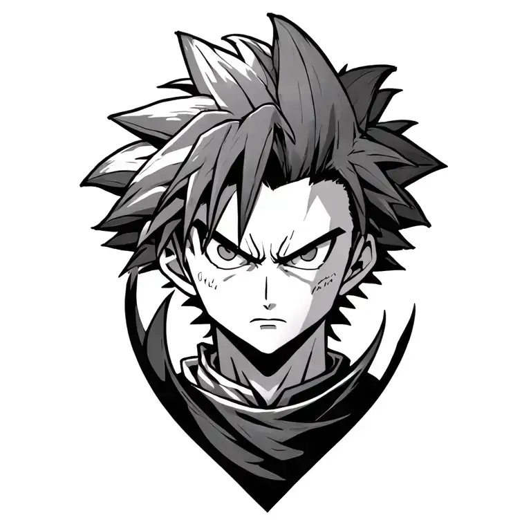 Small Tattoo Design Inspired By Hunterxhunter Gon Rage Fineline