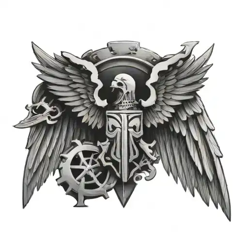 Warhammer 40K Dark Angels Insignia
