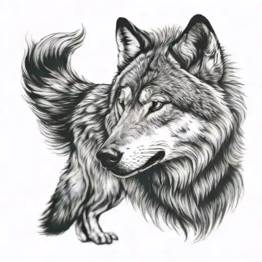 Wolf Tattoo Realism