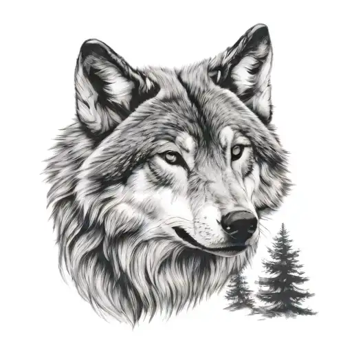 Wolf Tattoo Realism