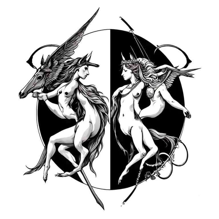 Sagittarius And Libra Zodiac Sign