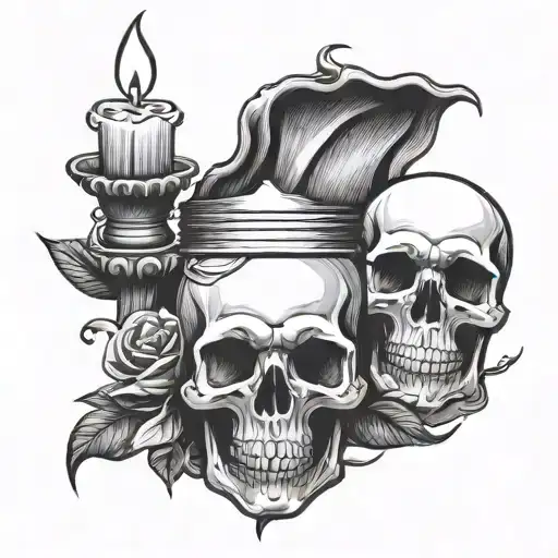 Skull And Candle