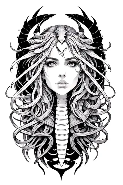 Shadow Scorpio Divine Feminine Albumn Cover