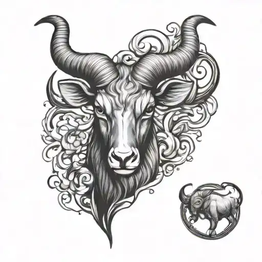 Aries And Taurus Tattoos For Men Mean Looking