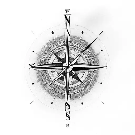 Compass And Eye Whole Calf