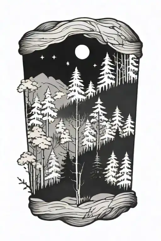 Forest Wrapped Around Arm